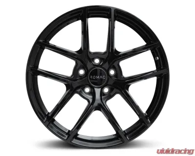 ROMAC Diablo Wheel 17x7.5 5x120 42mm Gloss Black - RMDIA H7514GB