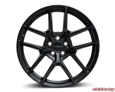 ROMAC Diablo Wheel 17x7.5 5x112 45mm Satin Black - RMDIA H7690SB