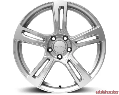 ROMAC Edge Wheel 17x7 4x100 40mm Silver - RMEDG G7475S