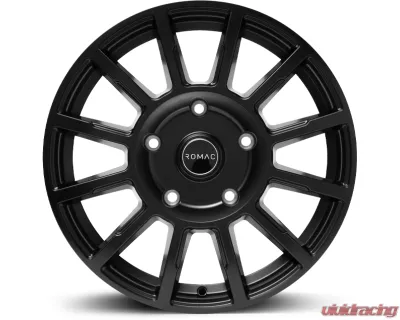 ROMAC Stealth Wheel 16x6.5 5x108 40mm Satin Black - RMSTE F6677SB