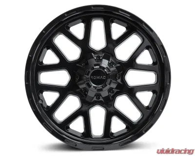 ROMAC Utah Wheel 20x9 6x139 12mm Gloss Black - RMUTA K0179GB