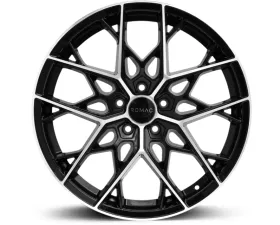 ROMAC Vortex Wheel 20x8.5 5x112 45mm Black | Polish
