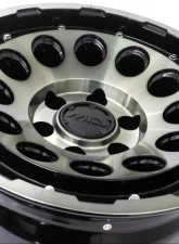 MID H12 Wheel 17x8.5 6x139.7 10mm Black Clear/Machining                                     - 4560235011623 - Image 4