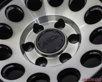 MID H12 Wheel 17x8.5 6x139.7 10mm Black Clear/Machining - 4560235011623