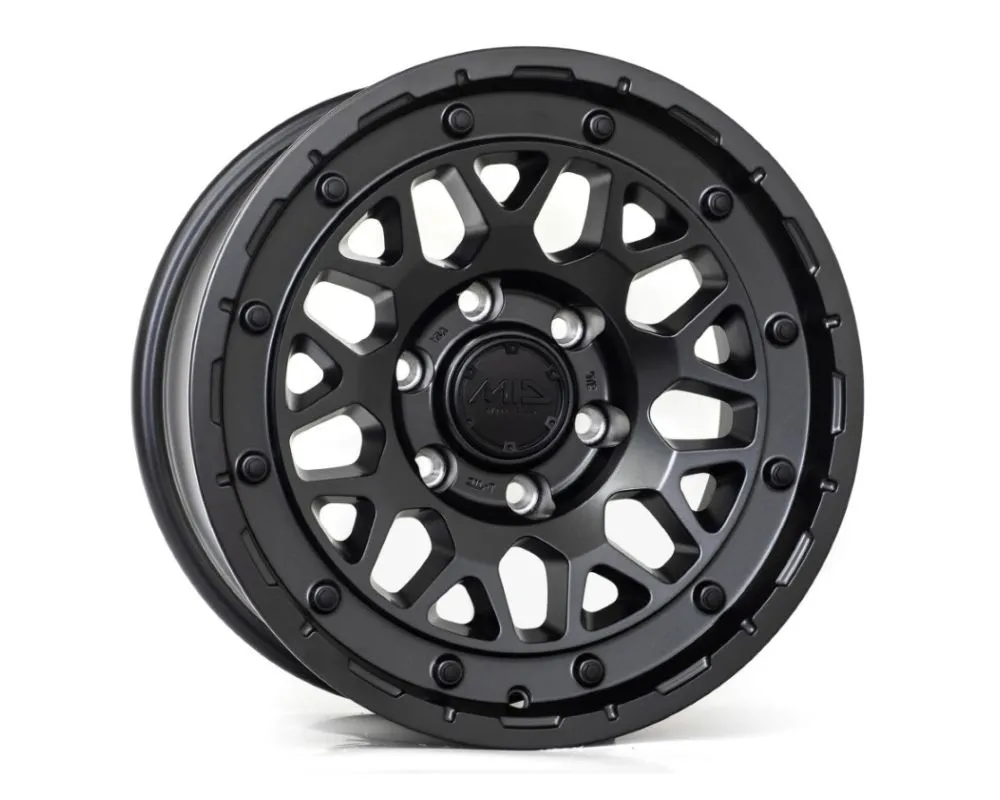 MID M29 Wheel 17x8.5 6x139.7 0mm Barrel BK - 4560235011982