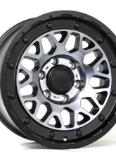MID M29 Wheel 17x8.5 5x127 10mm Semigloss BK/Clear                                     - 4560235011869 - Image 5