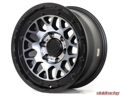 MID M29 Wheel 17x8.5 5x127 10mm Semigloss BK/Clear - 4560235011869