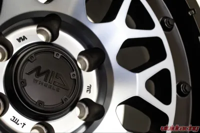 MID M29 Wheel 17x8.5 5x127 10mm Semigloss BK/Clear - 4560235011869