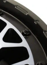 MID M29 Wheel 17x8.5 5x127 10mm Semigloss BK/Clear                                     - 4560235011869 - Image 5