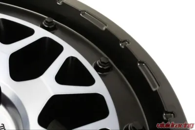 MID M29 Wheel 17x8.5 5x127 10mm Semigloss BK/Clear - 4560235011869