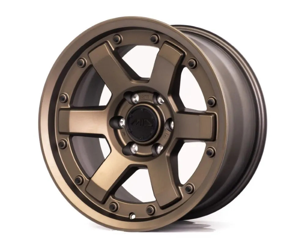 MID M6 Wheel 17x8.5 6x139.7 10mm Dark Bronze - 4560235012170