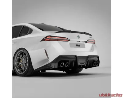 TRE Carbon Pre-Preg Carbon Fiber PR-1 Rear Spoiler BMW M5 G90 | G60 5 Series 2024-2025 - TRE-BMW-5-G90-G60-PR-1-RS