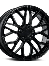 Katana Racing Wheels KR01 17x7.5 5x114.3 40mm Glossy Black Wheel                                     - KR01-177554GB - Image 3