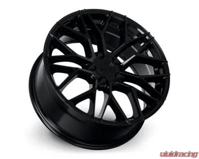Katana Racing Wheels KR01 17x7.5 5x114.3 40mm Glossy Black Wheel - KR01-177554GB