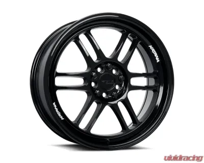 Katana Racing KR02 Wheel 17x7.5 5x108|5x114.3 40mm Glossy Black - KR02-177508GB