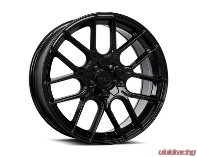 Katana Racing KR04 Wheel 18x8 5x108|5x114.3 40mm Glossy Black - KR04-188008GB