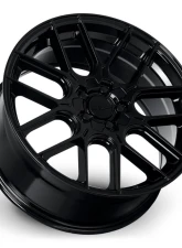 Katana Racing KR04 Wheel 18x8 5x108|5x114.3 40mm Glossy Black                                     - KR04-188008GB - Image 3