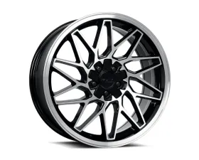 Katana Racing Wheels KR09 Wheel 18x8 5x100|5x114.3 40mm Glossy Black Machined Face