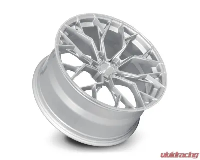 Dolce Wheels Dolce Performance Aria Wheel 20x8.5 5x114.3 38mm Gloss Silver Machined Face - ARIA-28554GSF
