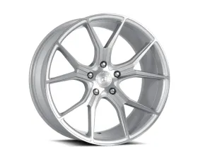 Dolce Wheels Dolce Performance Element Wheel 19x9.5 5x112 40mm Gloss Silver Machined Face