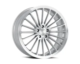 Dolce Wheels Dolce Performance Ghost Wheel 19x8.5 5x112 28mm Gloss Silver Machined Face
