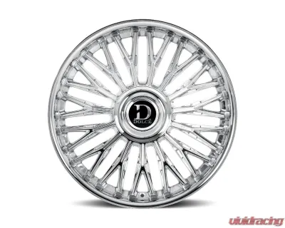Dolce Luxury Lusso Wheel 24x10 6x135|6x139.7 35mm Chrome - LUSSO-241036C