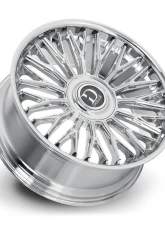 Dolce Luxury Lusso Wheel 24x10 6x135|6x139.7 35mm Chrome                                     - LUSSO-241036C - Image 3