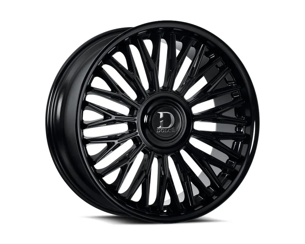 Dolce Luxury Lusso Wheel 24x10 Blank 35mm Glossy Black - LUSSO-241000GB