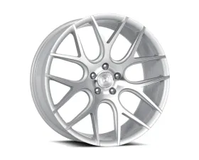 Dolce Wheels Dolce Performance Monza Wheel 18x8.5 5x112 35mm Gloss Silver Machined Face