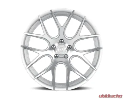 Dolce Wheels Dolce Performance Monza Wheel 20x8.5 5x120 28mm Gloss Silver Machined Face - MONZA-28545GSF