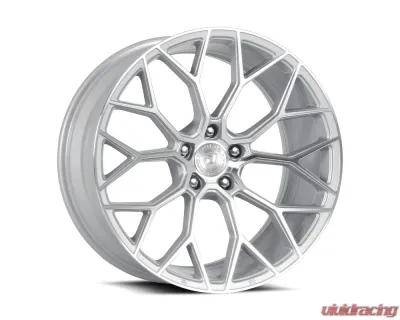 Dolce Wheels Dolce Performance Pista Wheel 18x8.5 5x114.3 35mm Gloss Silver Machined Face - PISTA-88554GSF