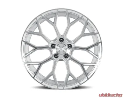 Dolce Wheels Dolce Performance Pista Wheel 18x8.5 5x114.3 35mm Gloss Silver Machined Face - PISTA-88554GSF