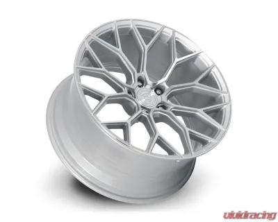 Dolce Wheels Dolce Performance Pista Wheel 18x8.5 5x114.3 35mm Gloss Silver Machined Face - PISTA-88554GSF