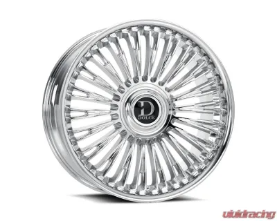 Dolce Luxury Razzo Wheel 22x9.5 6x135|6x139.7 35mm Chrome Finish - RAZZO-229536C