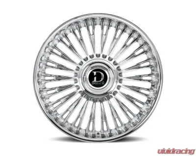 Dolce Luxury Razzo Wheel 22x9.5 6x135|6x139.7 35mm Chrome Finish - RAZZO-229536C