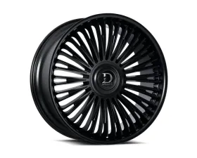 Dolce Wheels Luxury Razzo Wheel 22x9.5 6x135|6x139.7 18mm Glossy Black