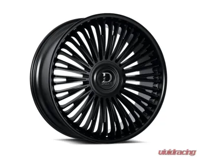 Dolce Luxury Razzo Wheel 22x9.5 6x135|6x139.7 35mm Glossy Black - RAZZO-229536GB