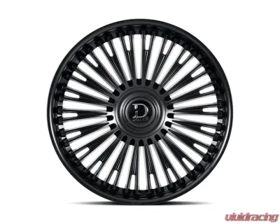 Dolce Luxury Razzo Wheel 22x9.5 6x135|6x139.7 35mm Glossy Black - RAZZO-229536GB