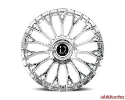 Dolce Luxury Roma Wheel 22x9.5 Blank 18mm Chrome - ROMA-229500C18