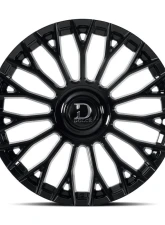 Dolce Luxury Roma Wheel 24x10 Blank 35mm Glossy Black                                     - ROMA-241000GB - Image 2