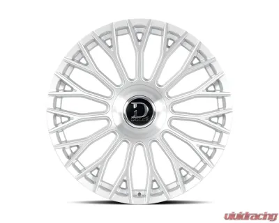 Dolce Wheels Dolce Luxury Roma Wheel 22x10.5 5x127|5x130 42mm Glossy Silver Brush Face - ROMA-2210539GSBF