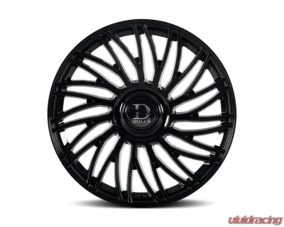 Dolce Luxury Sesto Wheel 24x10 6x135|6x139.7 25mm Glossy Black - SESTO-241036GB25