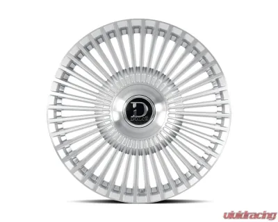 Dolce Luxury Trento Wheel 22x9 5x115|5x120 15mm Gloss Silver Brush Face - TRENTO-229018GSBF
