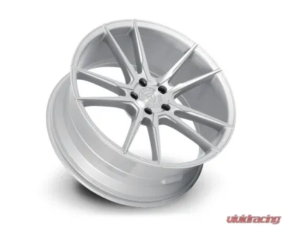 Dolce Wheels Dolce Performance Vain Wheel 19x8.5 5x112 28mm Gloss Silver Machined Face - VAIN-98552GSF