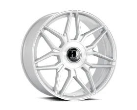 Dolce Wheels Luxury Verona Wheel 22x9.5 6x135|6x139.7 18mm Glossy Silver Brush Face