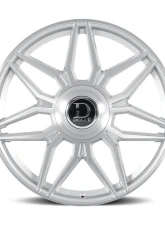 Dolce Luxury Verona Wheel 24x10 Blank 25mm Glossy Silver Brush Face                                     - VERONA-241000GSBF25 - Image 2