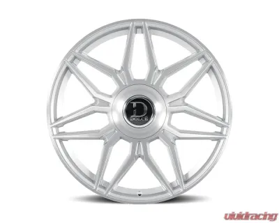 Dolce Luxury Verona Wheel 24x10 Blank 25mm Glossy Silver Brush Face - VERONA-241000GSBF25