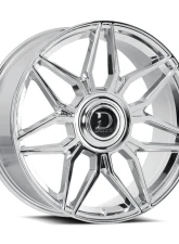 Dolce Luxury Verona Wheel 22x9.5 Blank 18mm Chrome                                     - VERONA-229500C18 - Image 3