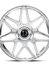 Dolce Luxury Verona Wheel 22x9.5 Blank 18mm Chrome                                     - VERONA-229500C18 - Image 2