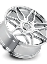 Dolce Luxury Verona Wheel 22x9.5 Blank 18mm Chrome                                     - VERONA-229500C18 - Image 3